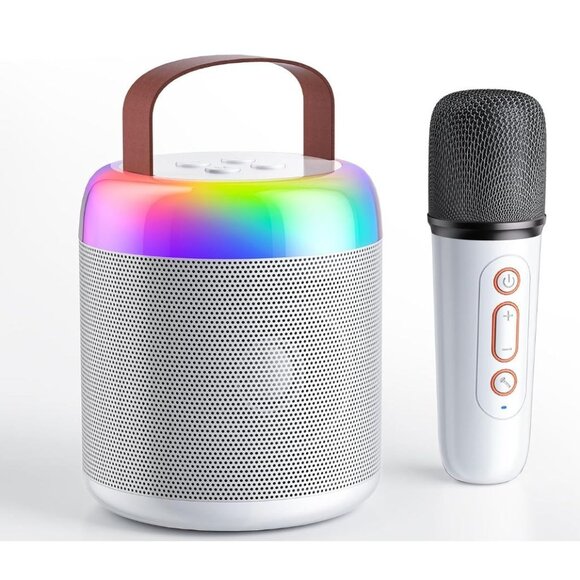 Y2 WIRELESS KARAOKE Mini Home Party Set 1 Mic For Kids - Picture 1 of 5